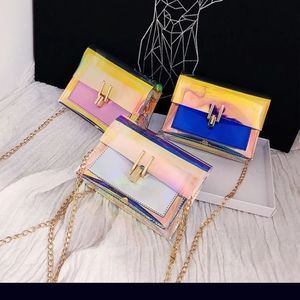 Clear Transparent Handbag PVC Crossbody Womens
